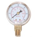 Powerweld Replacement Gauge, 1-1/2" x 60 PSI, 1/8" NPT Inlet C60